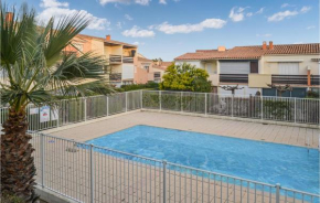 Awesome apartment in Cap dAgde with Outdoor swimming pool and 1 Bedrooms